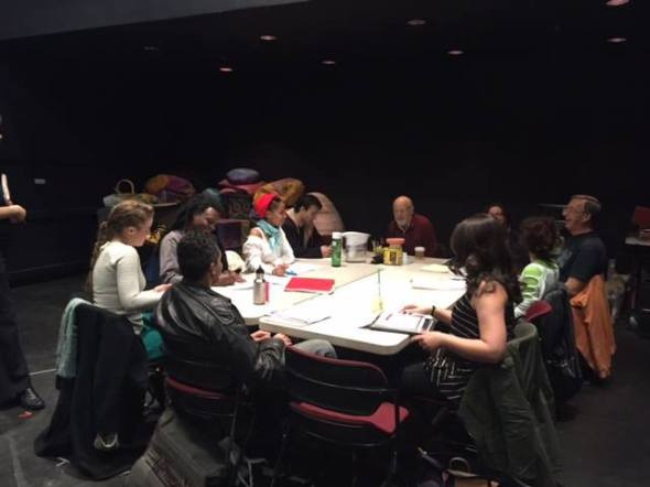 Our first readthrough.